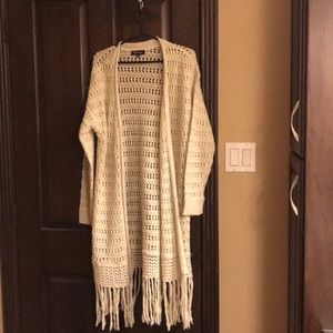 Lily Morgan Long Knitted Cardigan